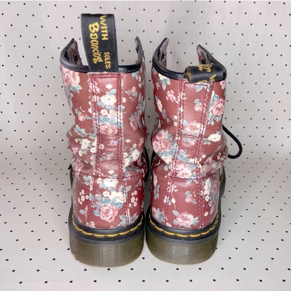 Doc Martens 🌺 1460 VINTAGE PASCAL FLORAL BOOTS🌺 - Picture 4 of 10